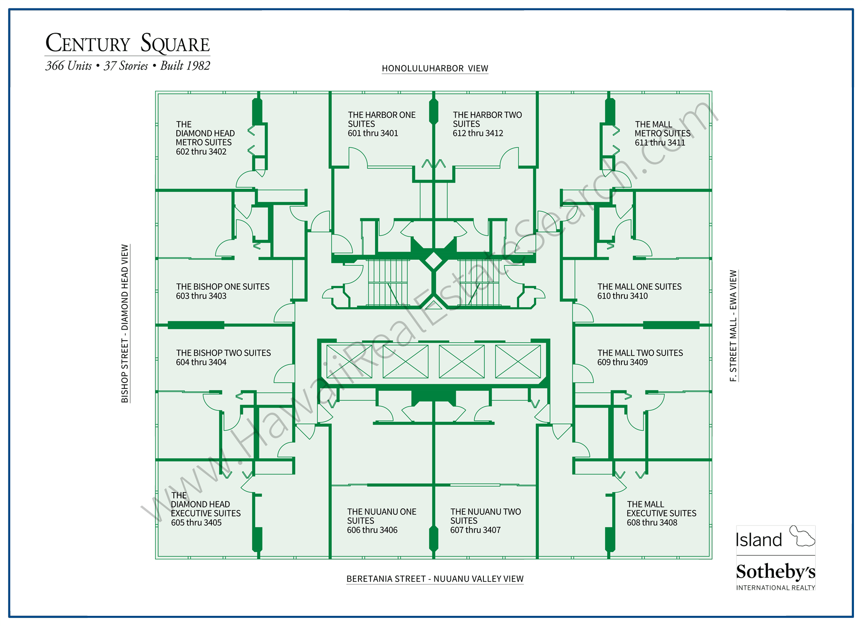 Century Square Map
